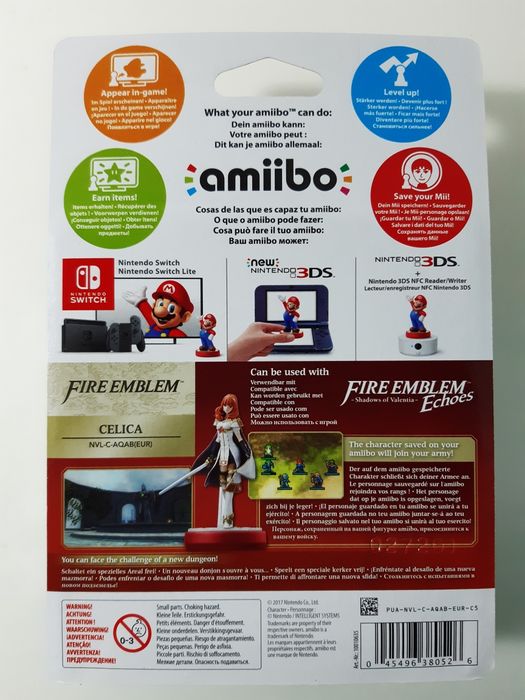 CELICA amiibo (Fire Emblem Echoes: Shadows of Valentia, Switch, 3DS)