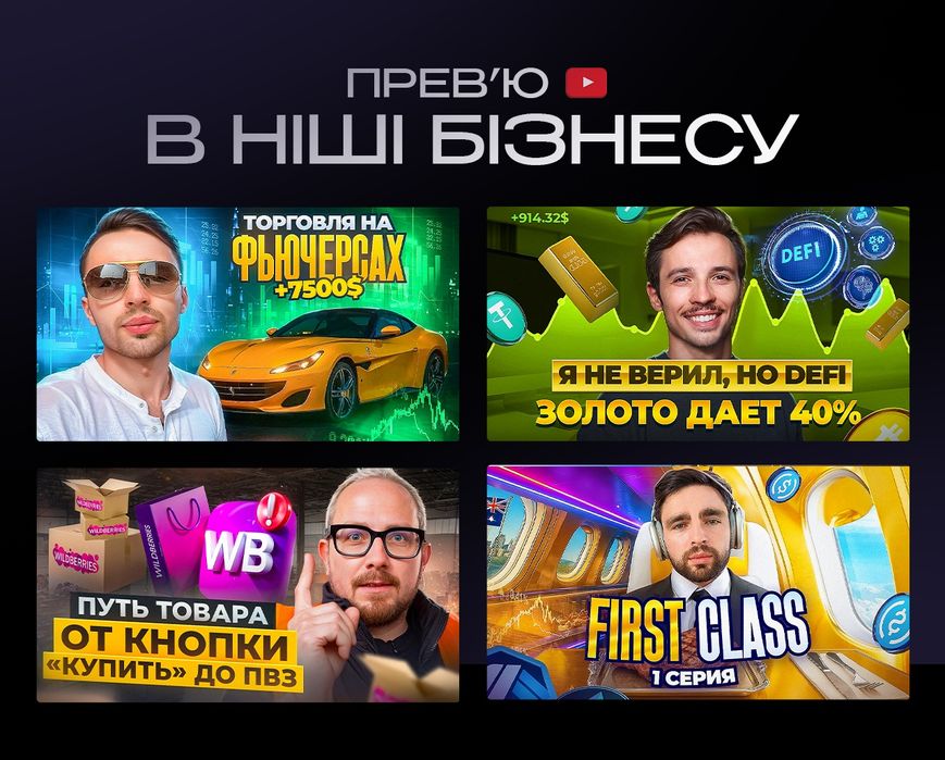 Прев'ю для відео на YouTube | Обкладинки до відео