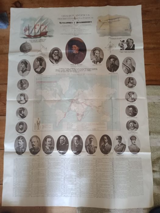 Poster gravura, Navegadores e Descobrimentos