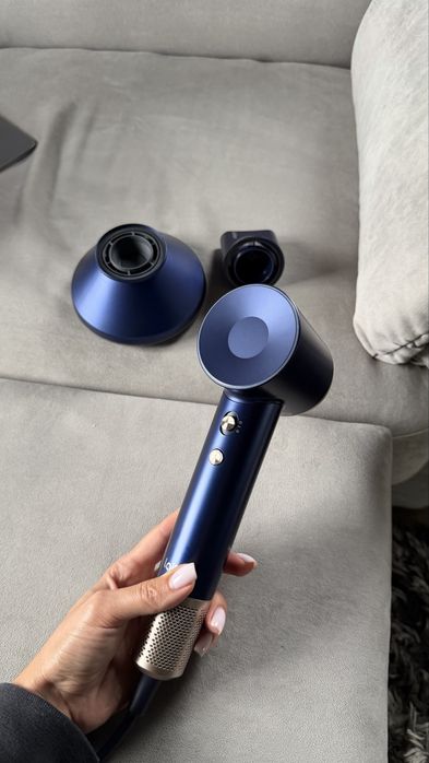 Фен для волосся Laifen Swift Premium з іонізацією, Platinum Blue