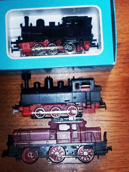 Lote de 3 locomotivas Märklin H0 1:87 HO 1/87