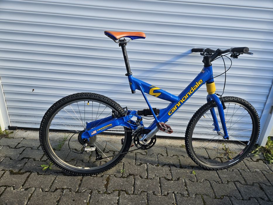 Rower górski MTB Cannondale Super V 500 L | Klasyk USA | Deore XT / XTR | Nowe opony | Stan BDB