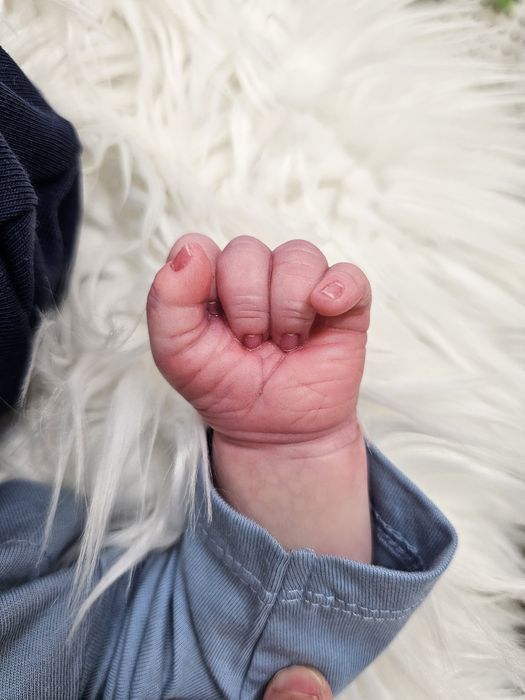 Bebé Reborn albino original para colecionador com certificado boneca