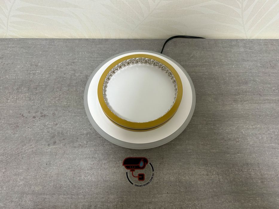 ХІТ 23W люстра потлочная с позолотой золотая светильник стельовий