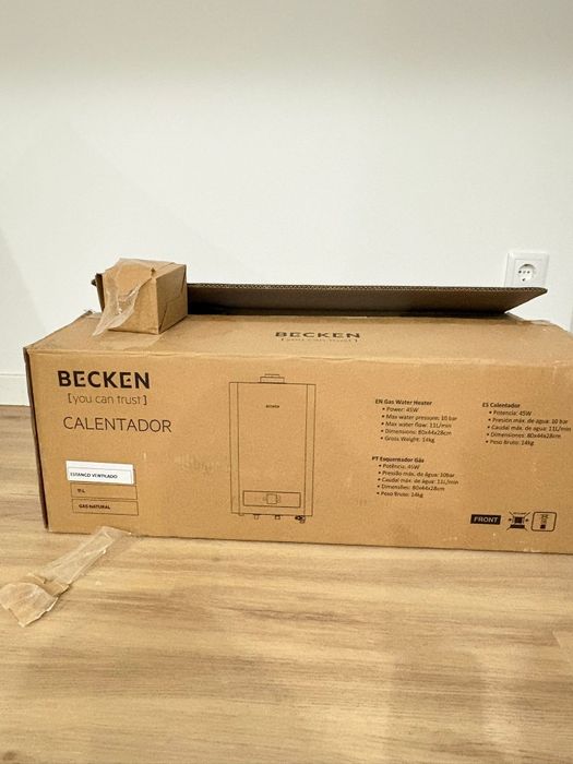 Esquentador NOVO Becken 11 litros Bwh131