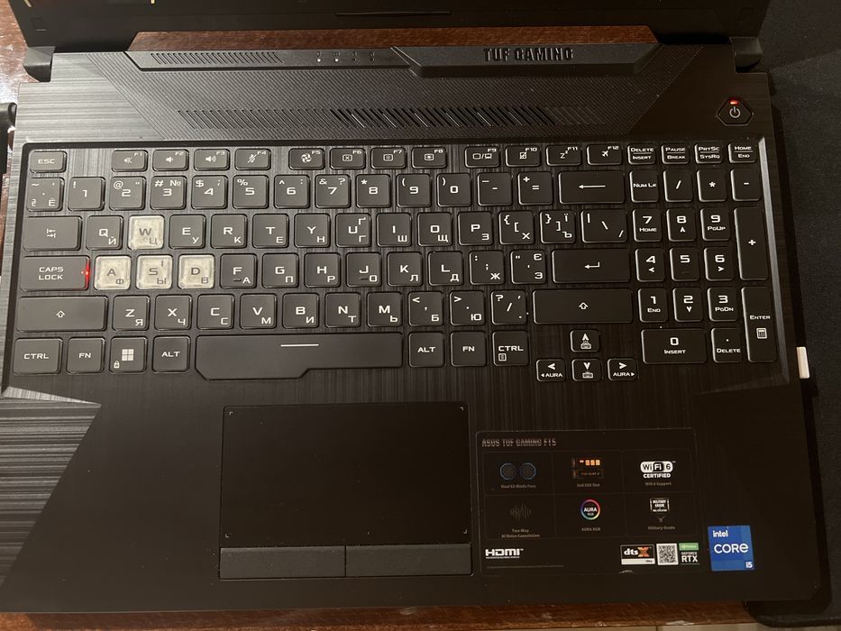 Ноутбук ASUS TUF gaming F15 FX506HE
