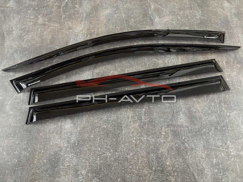 Mazda 5 2005-2010 Вітровики на вікна Дефлектори Ветровики