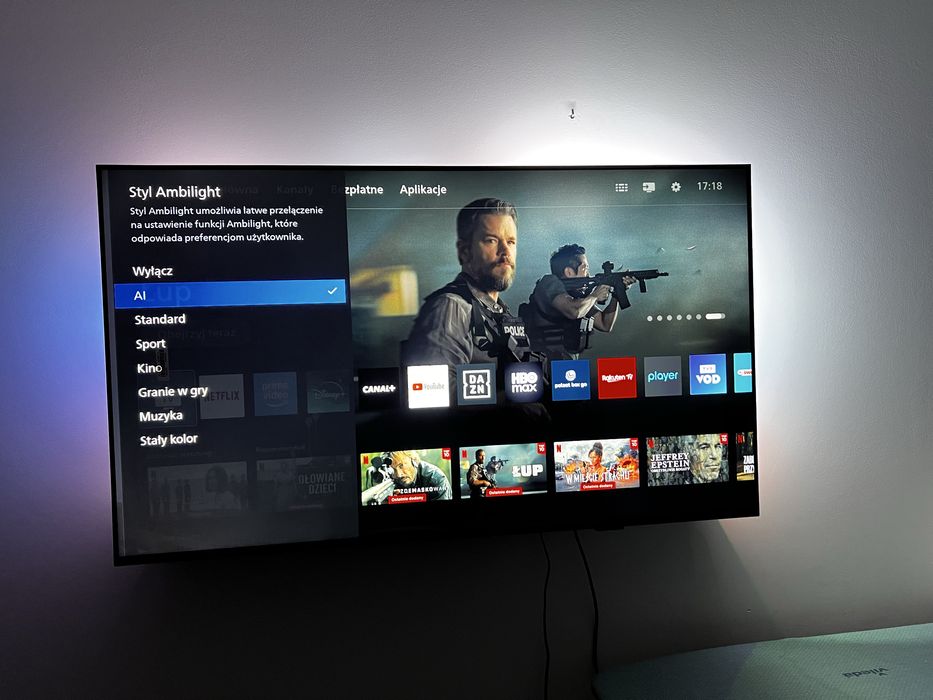 Philips 55 cali LED AMBILIGHT