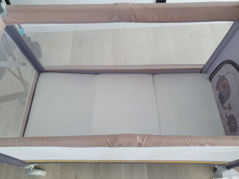 Zestaw dziecięcy łóżeczko turystyczne + barierka Tylko odbiór osobisty