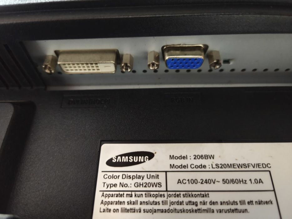 Monitor 20" SAMSUNG425906288335278082