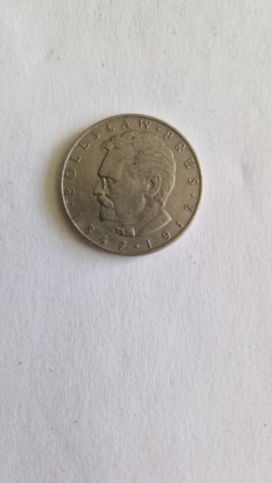 Monety 10 zł. Bolesław Prus z 1977 i 10 zł. Adam Mickiewicz z 1976 r.