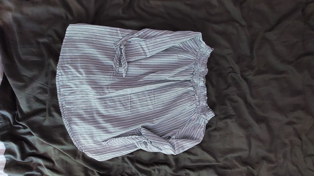 Bluzka hiszpanka w paski h&m 32