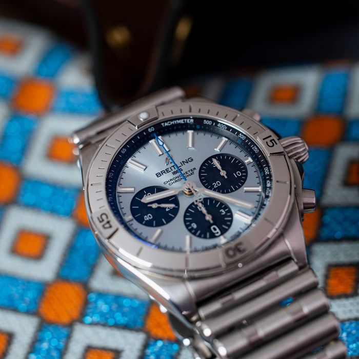 Breitling Chronomat B01 – Ice Blue – Platinum