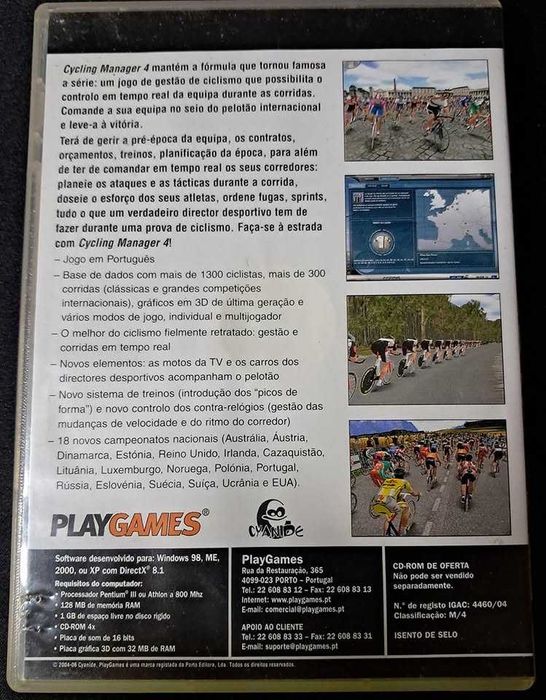 Cycling Manager 4 – Jogo PC