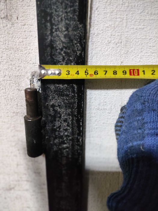 Дверь-решетка  металлическая с декоративным узором / 2000 *2470 мм./