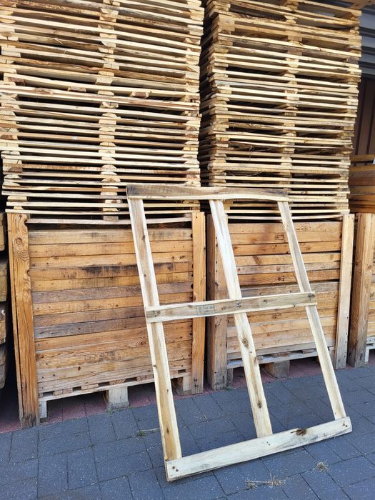 Drewniana nadstawka na paletę