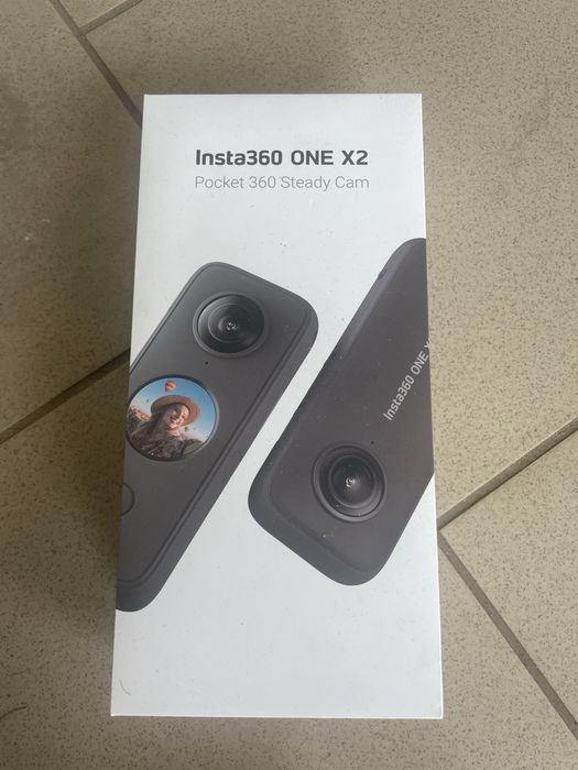 zestaw Insta360 ONE X2  z akseroriami z etui - NOWE!!