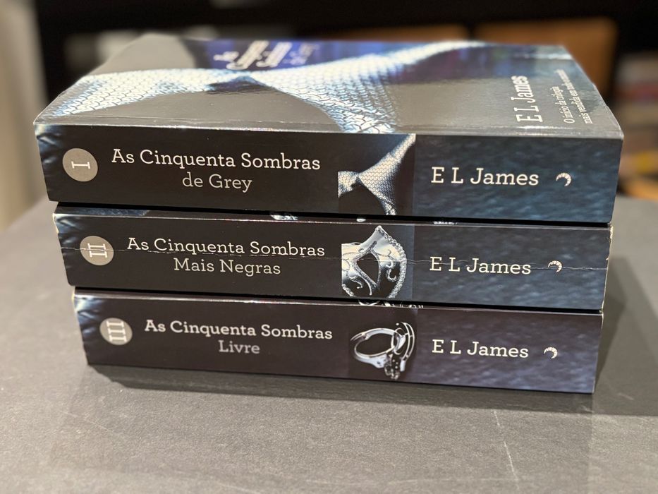 Coleção Completa da Trilogia "As Cinquenta Sombras" - E. L. James