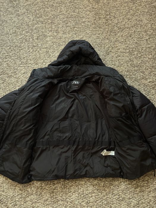 Зимова куртка пуховик Zara