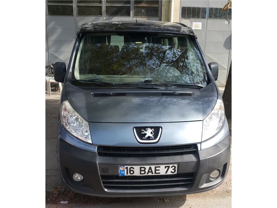 Peugeot Expert 2007-2016 Козирок на лобове скло (, 5мм)