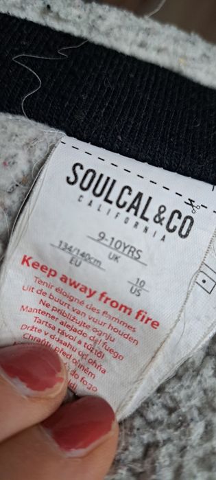 Bardzo ciepła kurtka zimowa dziecięca SoulCal&Co (9-10 lat)