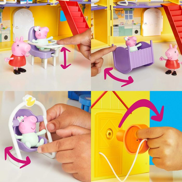 Великий сімейний будинок Свинки Пеппи Ігровий набір Peppa Pig • Новий