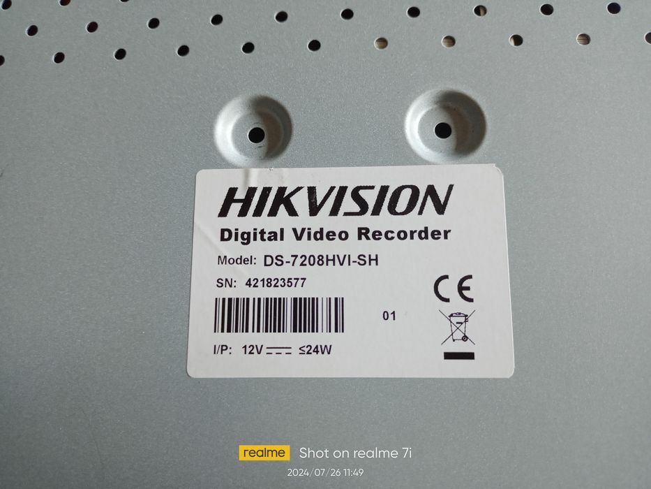 Kamery 4szt. zestaw hikvision 4