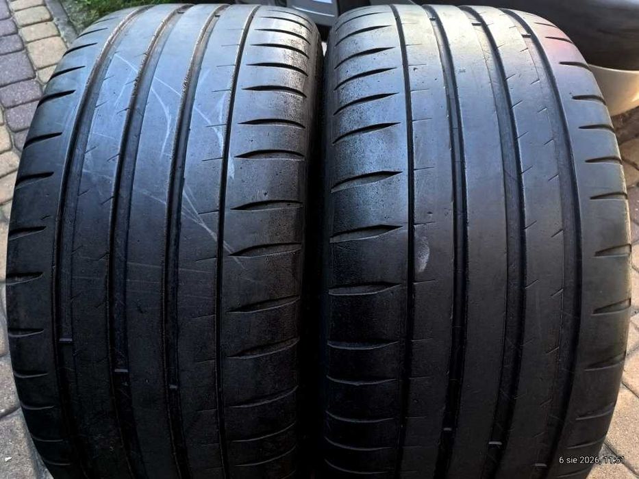 2Opony Letnie 235/40/18 95Y MICHELIN Pilot Sport 4S Extra-Load DT1 RIM-Protector Germany 12.2020r Bieżnik~5mm