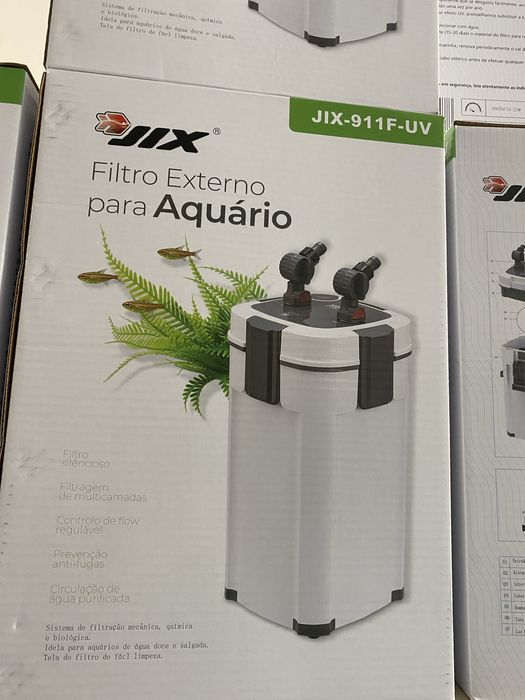Filtro externo para aquário