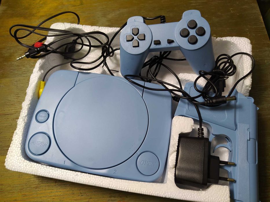 gra telewizyjna pegazus szary pistolet komplet nowosc