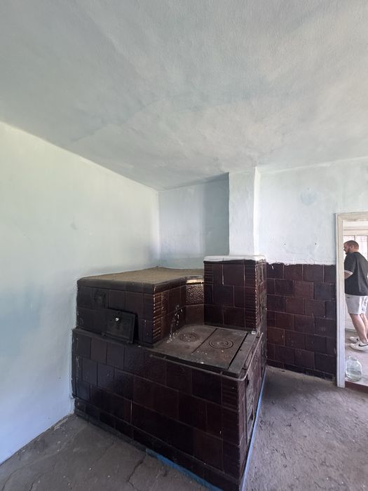 Печь камин отопительная + варочная + духовка