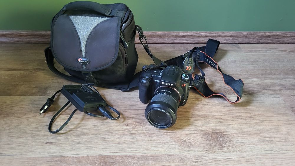 Aparat fotograficzny Sony Alfa 350