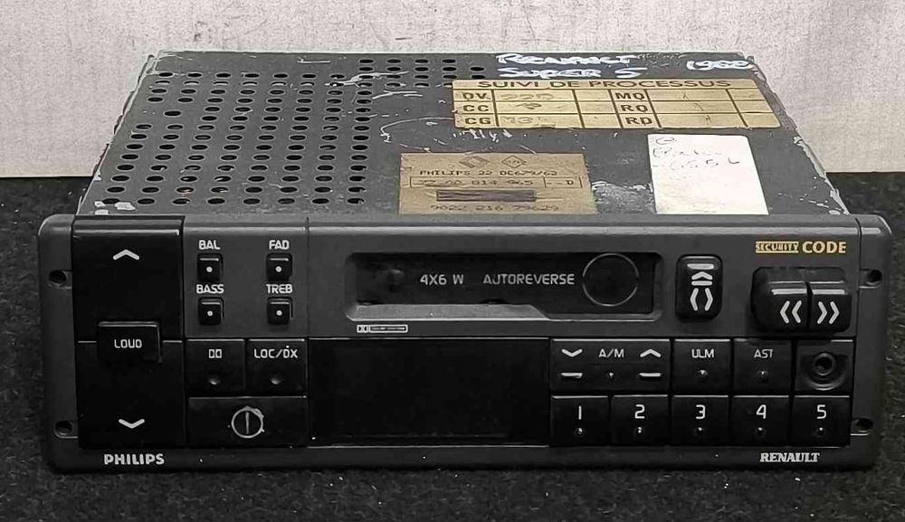 Rádio / Auto Rádio 7700814965 - RENAULT SUPER 5
