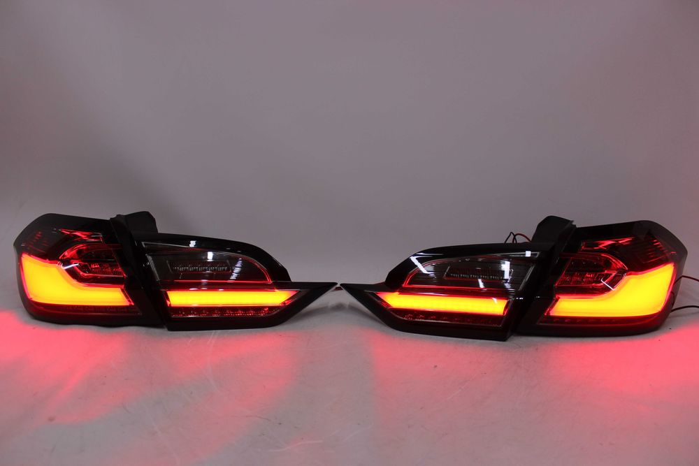 Lampy światła tylne tył FORD FIESTA MK8 17-21 HB SMOKE LED BAR NEON