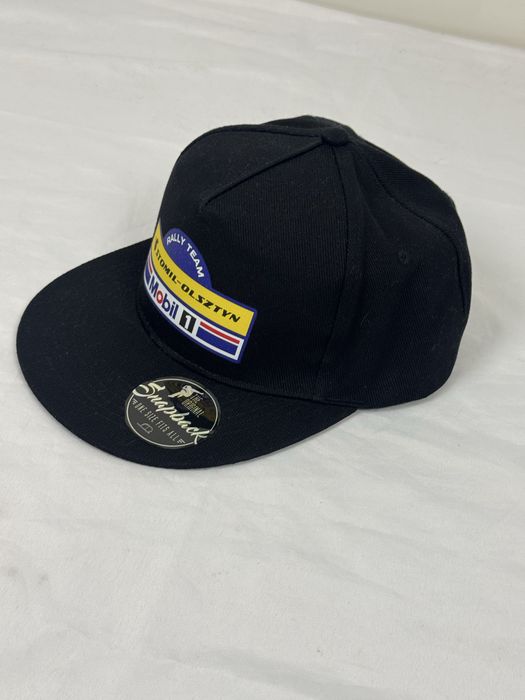 Czapka z daszkiem Stomil - Olsztyn Rally Team Mobil 1 / SnapBack / flat peak