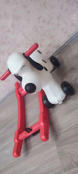 Собака-каталка 2в1
