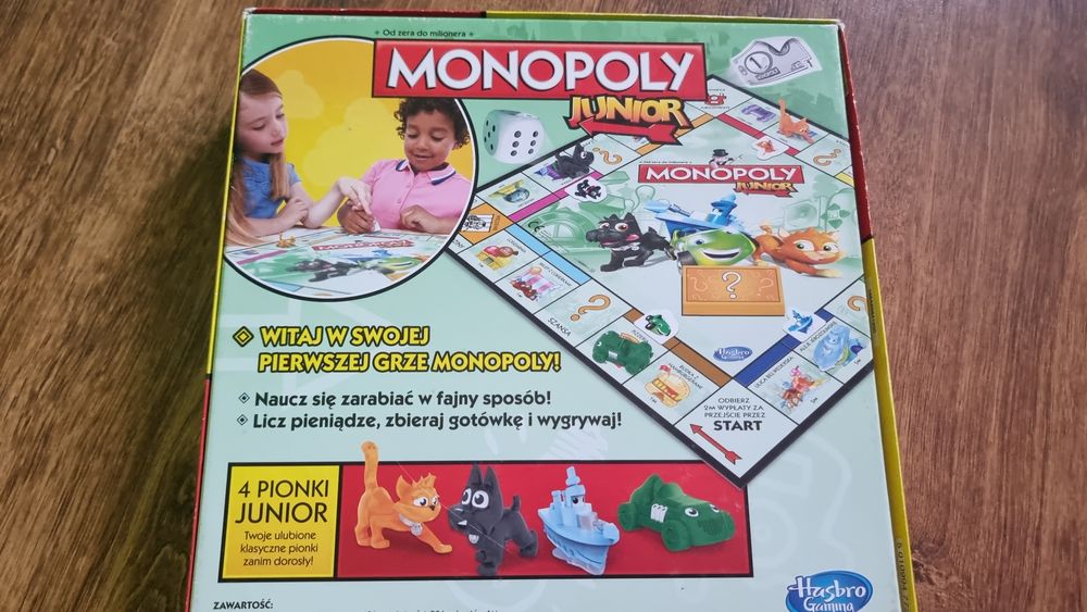 Monopol junior Hasbro