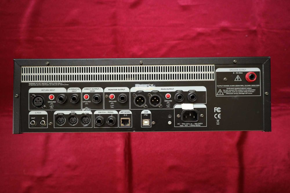 Kemper PROFILER PowerRack 600W Class-D Profiling