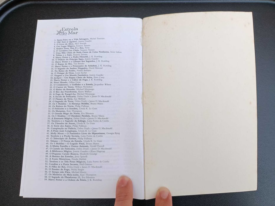 Livro "Harry Potter e a Ordem de Fénix", J. K. Rowling