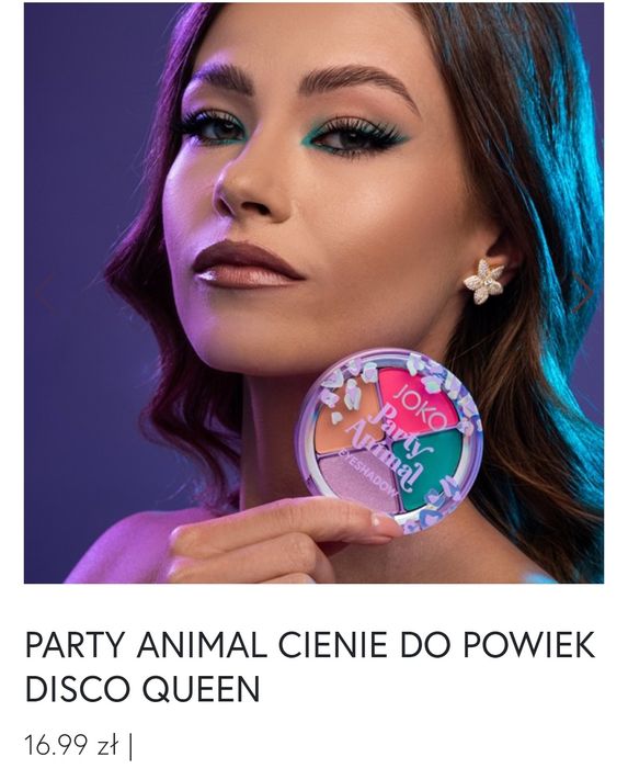 Paleta cieni do powiek JOKO Party animal eyeshadow