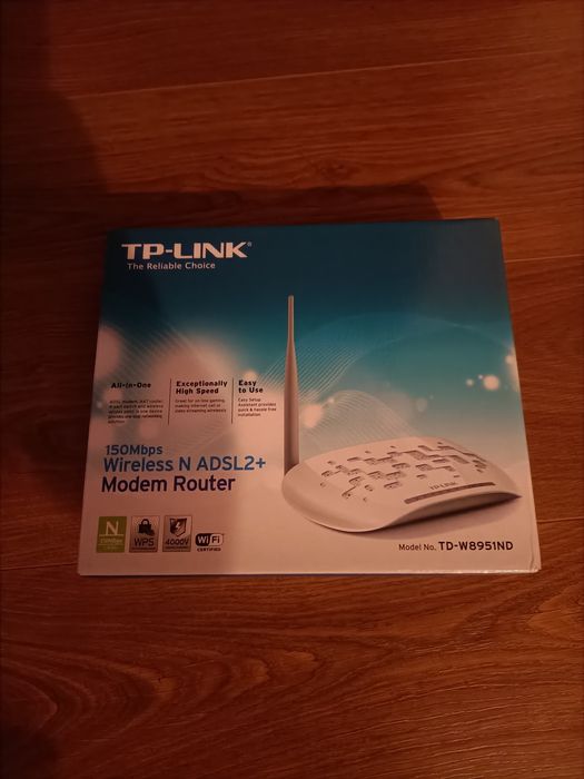 Modem Router NOVO TP-LINK64739306277890120