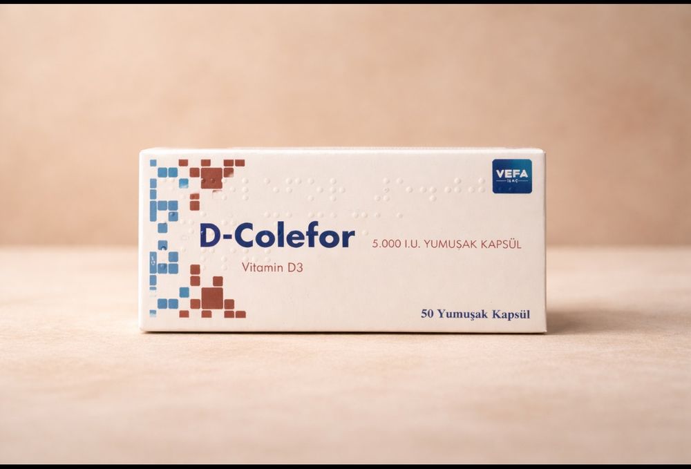 D - COLEFOR ( вітамін  D 3 - 50 шт ) - 5000 i u