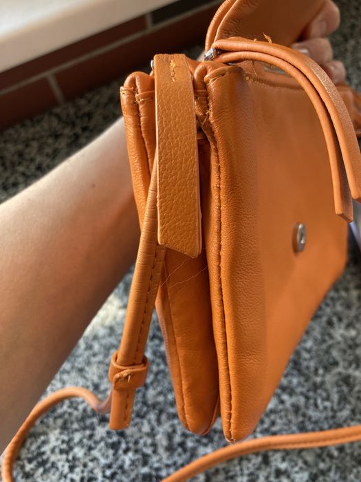 Сумка кросбоді Zara клатч шкіра