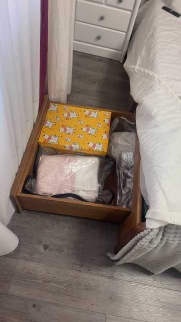 Cama Casal C/ 4 Gavetas