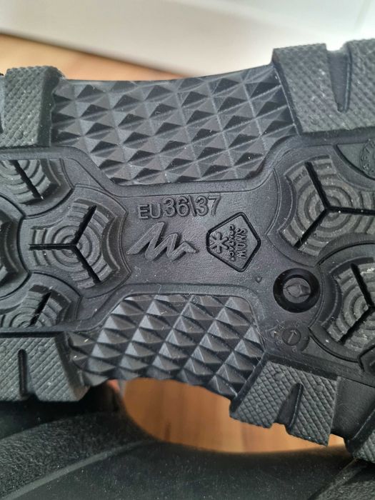 Nowe, ciepłe śniegowce / kalosze zimowe Decathlon, rozm. 35/36