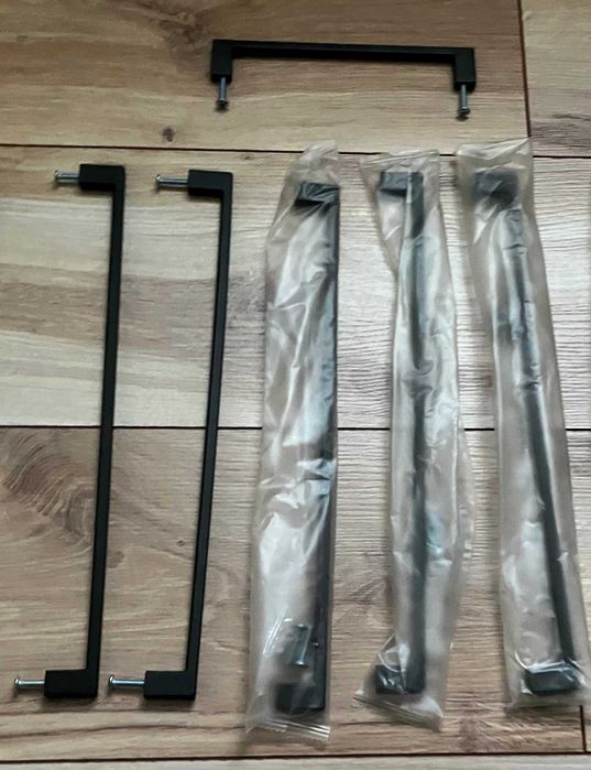 Nowoczesny uchwyt meblowy 320mm czarny mat