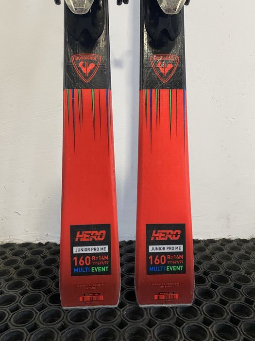 Narty Rossignol Hero Junior Pro 2024 Multievent - 160 cm