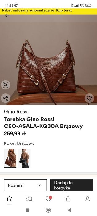 Torebka nieduża CCC