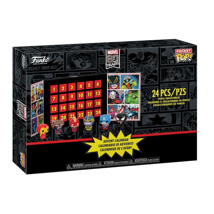 Адвент календар Funko Pop Pocket Pop Marvel 42752, марвел фігурки, 2 типи цін