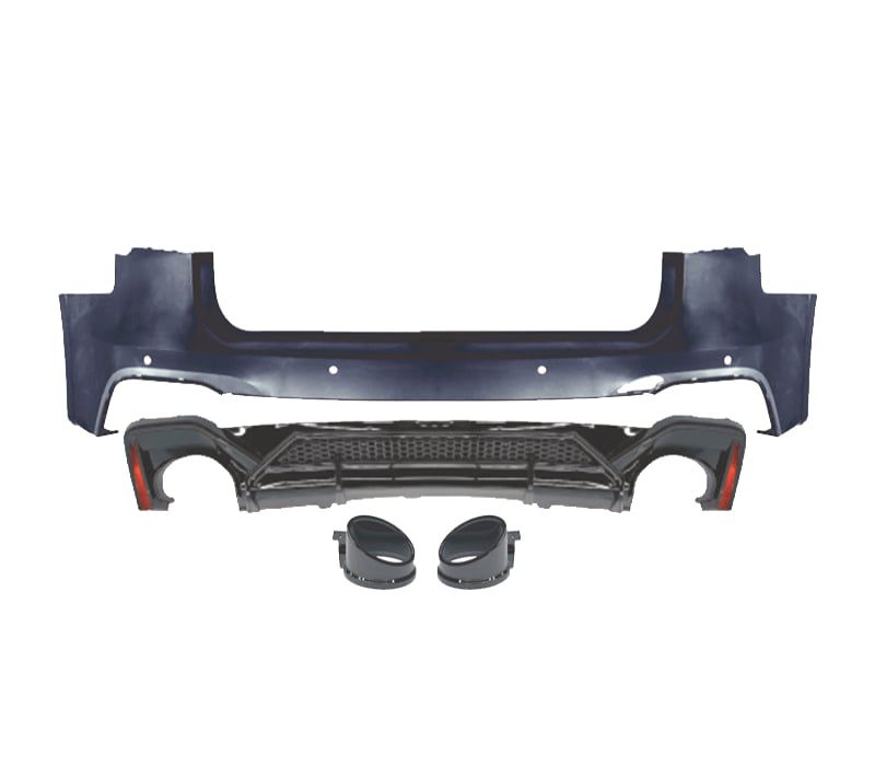 PARA-CHOQUES TRASEIRO AUDI A6 AVANT 19-24 LOOK RS6 ABT